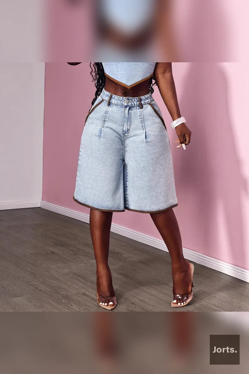 Iconic Women's Y2K Bell Bottom Cropped Denim Jeans