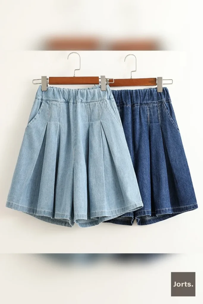 Women’s High Waist Cropped Capri Jorts