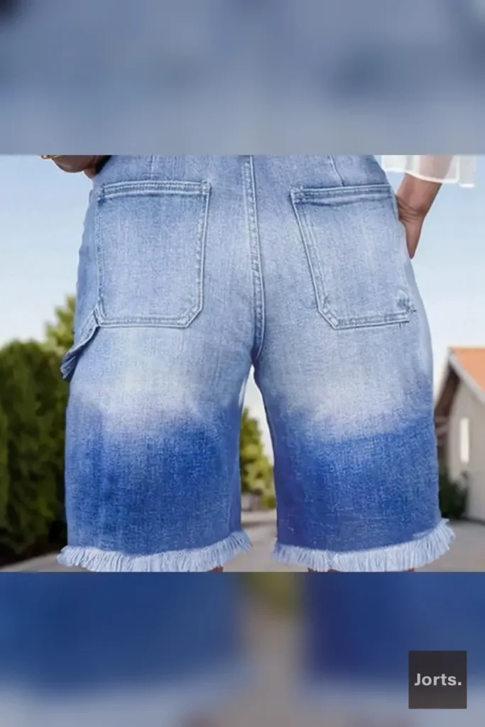 Back view of the ultra-low rise patterned capri pants, highlighting the capri length.